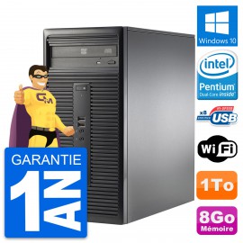 PC Tour HP 280 G1 MT Intel Pentium G3220 RAM 8Go Disque Dur 1To Windows 10 Wifi
