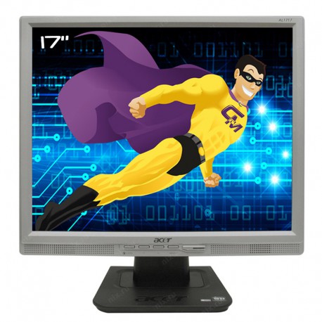 Ecran PC Pro 17" ACER AL1717Fs ET.1717P.220 VESA 5:4 VGA 1280x1024 LCD TFT TN