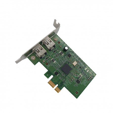 Carte Capture Lenovo BA7F23 FRU01AJ809 E89382 PCIe 1x Firewire 400 6-polig