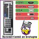 PC Dell Optiplex 3010 DT Intel I5-3470 RAM 8Go HDD 500Go W10 Wifi