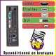 PC Fujitsu Esprimo Q556 Mini Ecran 22" Intel I3-6100T RAM 8Go SSD 240Go W10 Wifi