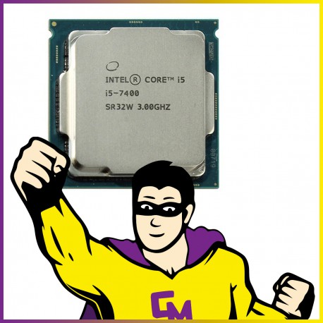 Processeur CPU Intel I5-7400 SR32W 3.00Ghz FCLGA1151 Quad-Core