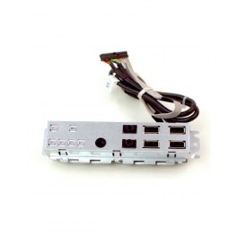 Front Panel Facade Dell Optiplex 790SFF 990SFF 87G1H Led + USB x4 + Audio