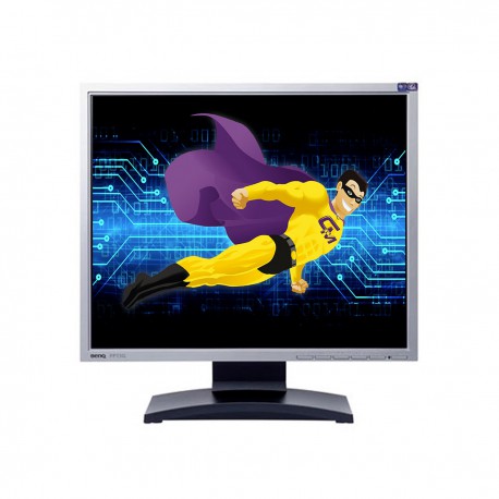 Ecran PC LCD 17" BenQ FP73G S Q7T5 9J.L2M72.SSE 1280x1024 LCD TFT 5/4 DVI-D VGA