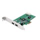 Carte Adaptateur SIIG Firewire NN-E20012-S2 N342540X PCIe 2x High Profil