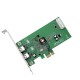 Carte Adaptateur SIIG Firewire NN-E20012-S2 N342540X PCIe 2x High Profil