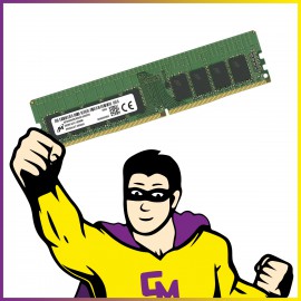 16Go RAM DDR4 Micron MTA16ATF2G64AZ-2G6E1 PC4-21300V 2666Mhz DIMM CL19 2.5V PC