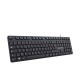 Clavier AZERTY USB AD Advance Workmate CLA-5100 Noir 105 Touches NEUF