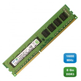 8Go Ram Mémoire Serveur SAMSUNG M391B1G73BH0-CK0 DDR3 PC3-12800E 1600Mhz 2Rx8