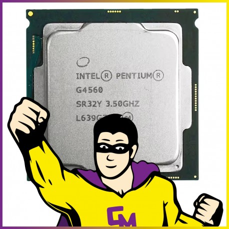 Processeur CPU Intel Pentium G4560 3.5Ghz 3Mo 8GT/s FCLGA1151 Dual Core SR32Y