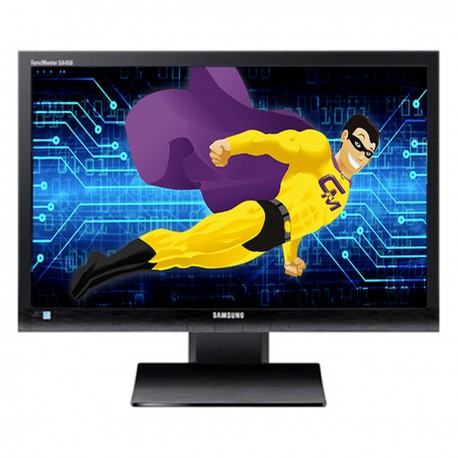 Ecran 22" SAMSUNG SyncMaster S22A450BW VGA DVI-D 16:10 1680x1050 Widescreen LCD