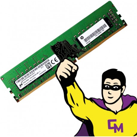 16Go RAM DDR4 Micron MTA16ATF2G64AZ-3G2J1 PC4-25600 3200Mhz DIMM CL22 1.2V PC