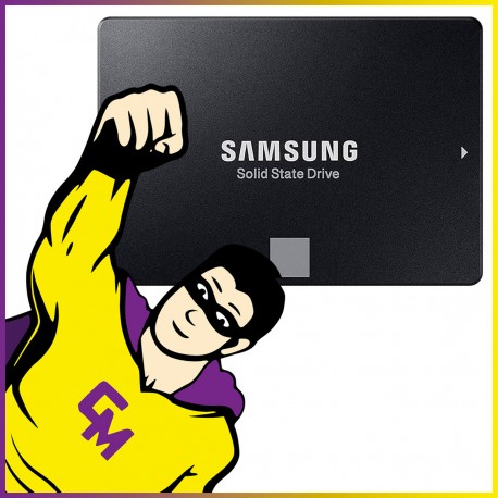 SSD 500Go 2.5" Samsung V-Nand SSD 860 EVO MZ-76E500 SATA 6Gbps