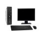 PC HP 8300 Elite SFF Ecran 19" Intel i5-2400 RAM 4Go SSD 120Go Windows 10 Wifi