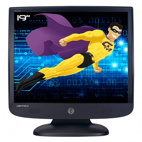 Ecran PC Pro 19" HANNS.G HQ191D HSG1018 LCD TFT VGA DVI-D 5:4 1280x1024