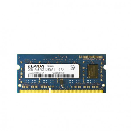 2Go RAM PC Portable SODIMM Elpida EBJ20UF8BDU0-GN-F DDR3 PC3-12800S 1600MHz CL11