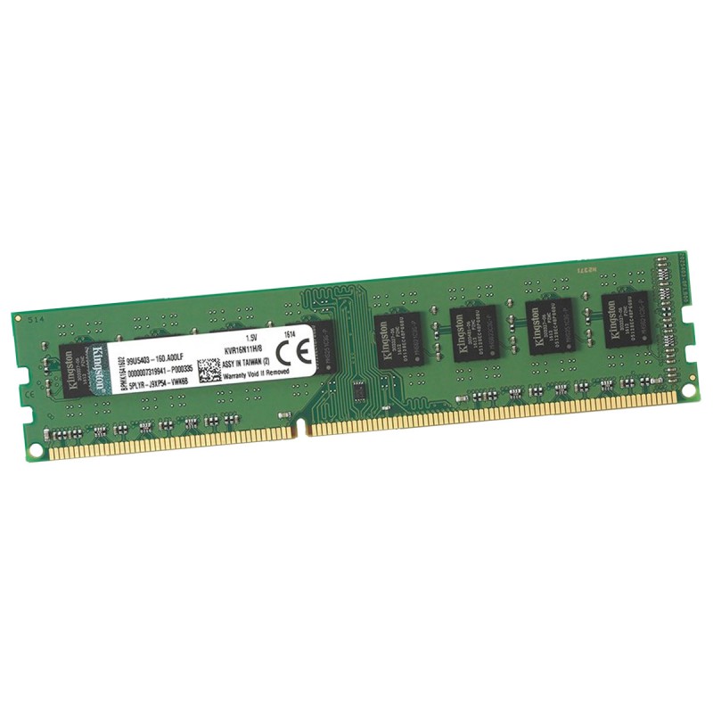 32Go 16Go 8Go DDR3 1600MHz PC3-12800U KVR16N11/8 Desktop Mémoire RAM  Kingston FR