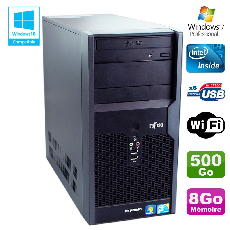 pc fujitsu esprimo p2560