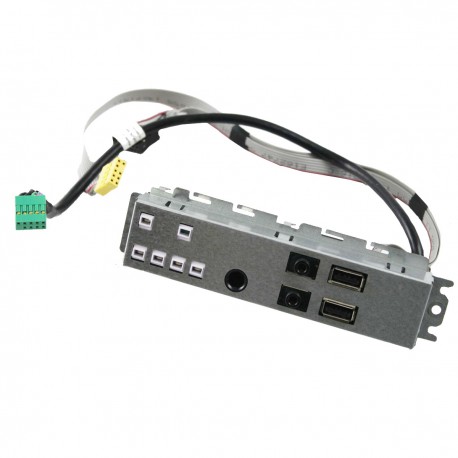 Front Panel I/O Dell 09F4N6 9F4N6 Optiplex 390 3010 SFF USB Audio