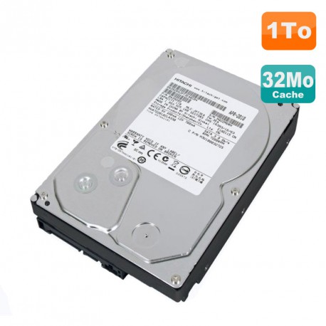 Disque Dur 1To SATA 3.5" Hitachi UltraStar A7K2000 HUA722010CLA330 45E7971 32Mo