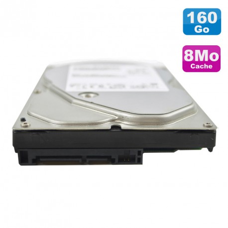 Disque Dur 160Go SATA 3.5" Hitachi Deskstar 7K1000.C HDS721016CLA382 7200RPM 8Mo