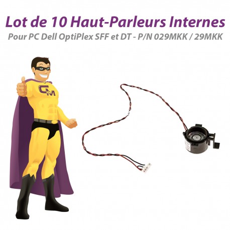 Lot x10 Haut-Parleurs Dell 390 790 3010 3020 7010 7020 9010 9020 SFF DT 029MKK