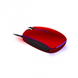 Mini Souris Optique USB Rouge ADVANCE Pc Portable Bureau Led Bleue 1000dpi NEUF