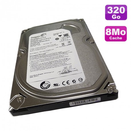 Disque Dur 320Go SATA 3.5" Seagate Pipeline ST3320311CS 5400RPM 8Mo