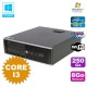 PC HP Compaq 6200 Pro SFF Core i3 3.1GHz 8Go Disque 250Go DVD WIFI W7 Pro